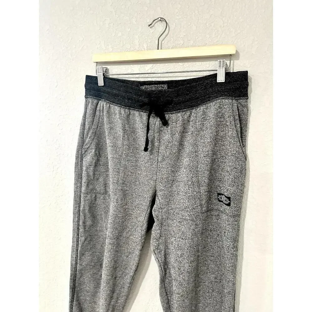 BROOKLYN Clothing Gray Men's Fleece Jogger with Pockets Size L